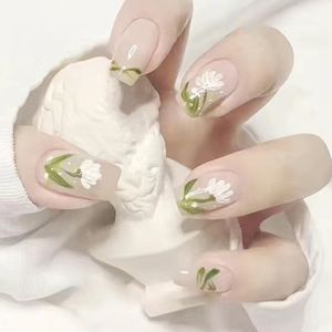 Fresh Flora - Nail Junkie - full artificial nail set